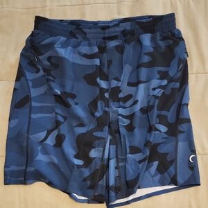 NWT Blue Camo Athletic Shorts